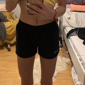 Black under armour shorts